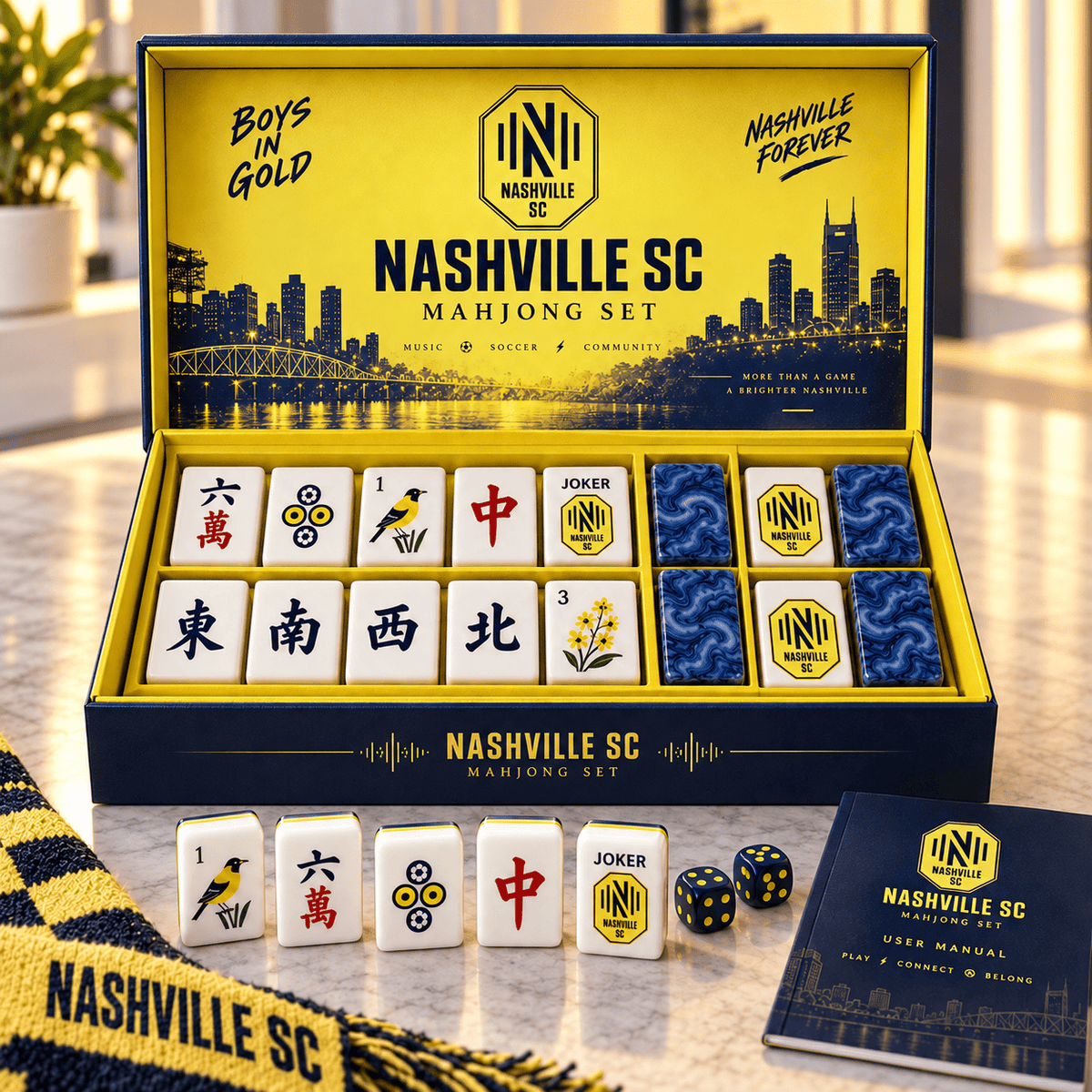 Premium NS Mahjong Tiles Set TNSM