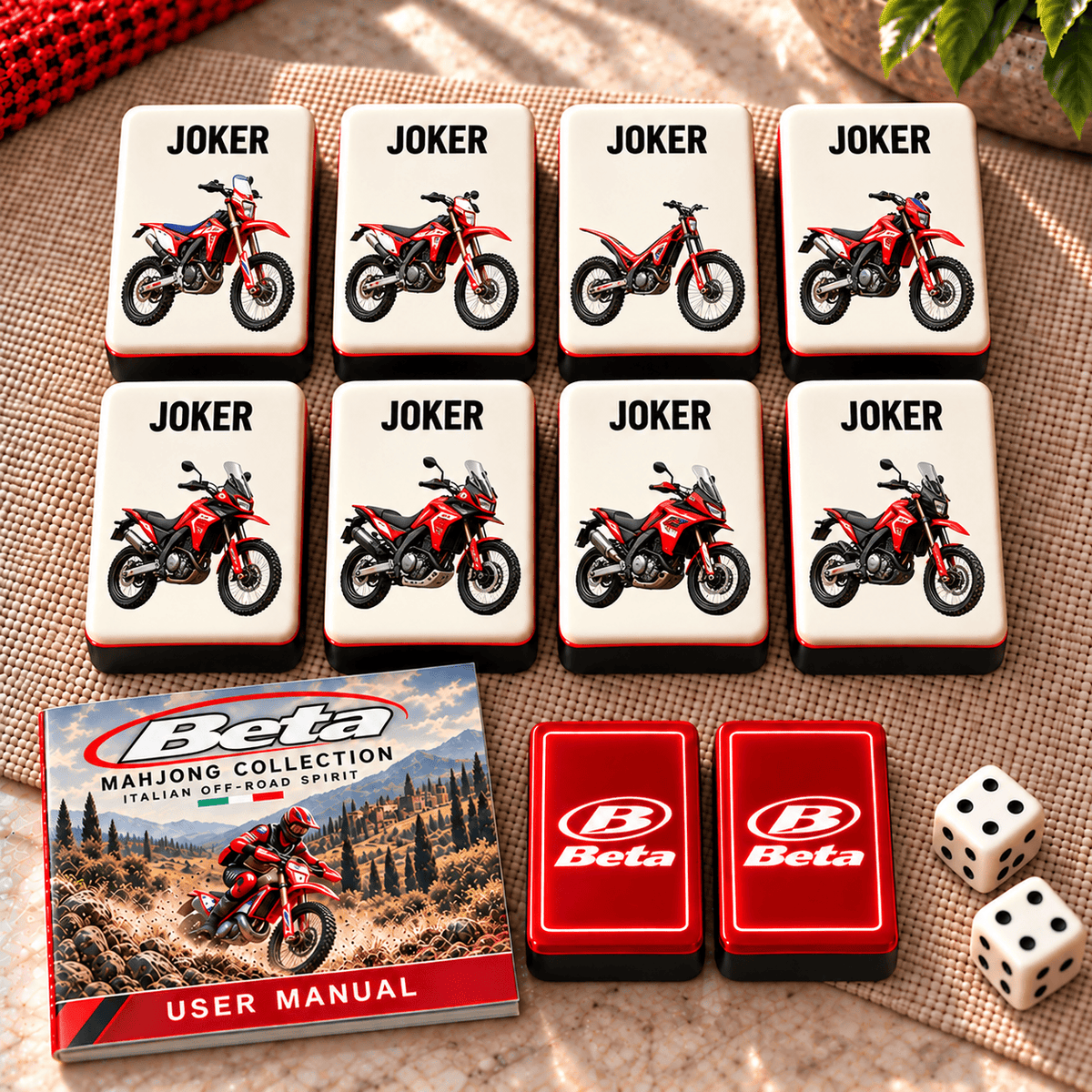 Premium BTMT Mahjong Tiles Set TTMH
