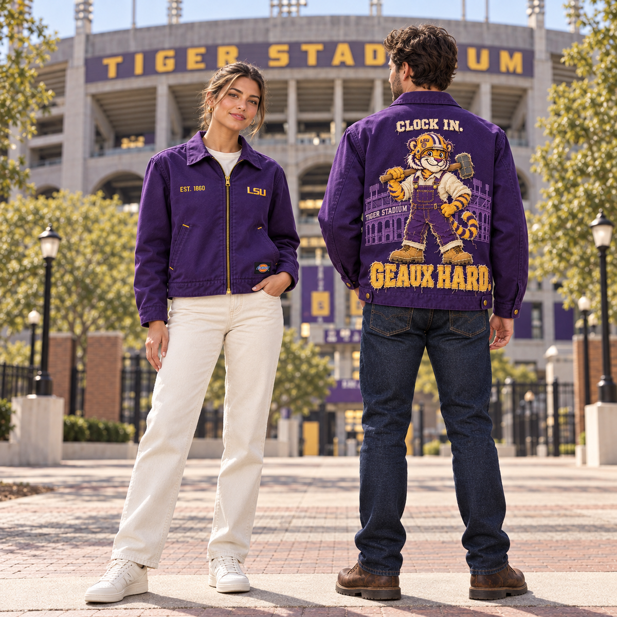 LSU Premium Eisenhower Jacket TTTT