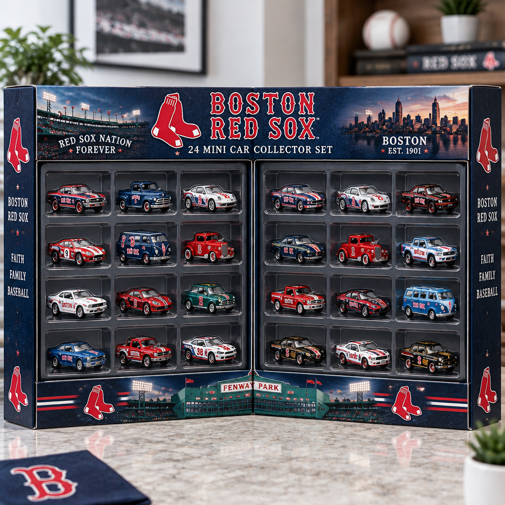 Boston Red Sox Premium Mini Car Advent Calendar
